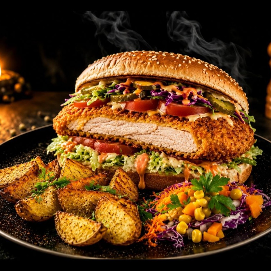 چیکن برگر